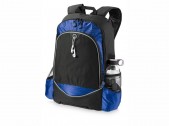 Рюкзак «Benton» для ноутбука 15', черный/ярко-синий