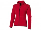 Куртка 'Drop Shot' из микрофлиса женская, черный/красный, размер L