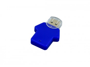 USB 2.0- флешка на 8 Гб в виде футболки, синий, размер 8Gb