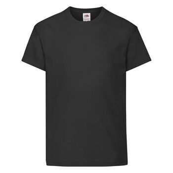 Футболка детская KIDS ORIGINAL T 145, черный, размер 116