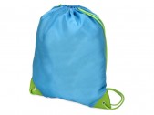 Рюкзак- мешок «Clobber», голубой/зеленое яблоко