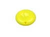 USB 2.0- флешка промо на 32 Гб круглой формы, желтый, размер 32Gb