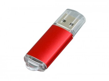 USB 3.0- флешка на 64 Гб с прозрачным колпачком, красный, размер 64Gb