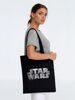 Холщовая сумка Star Wars Silver, черная