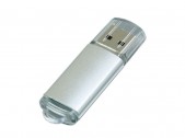 USB 3.0- флешка на 64 Гб с прозрачным колпачком, серебристый, размер 64Gb