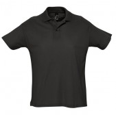 Рубашка поло мужская SUMMER II 170 , черный, размер 2XL