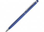 Ручка-стилус металлическая шариковая «Jucy», синий
