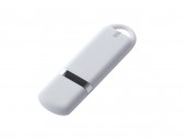 USB 2.0- флешка на 2 Гб, soft-touch, белый, размер 2Gb