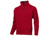 Куртка флисовая 'Nashville' мужская, красный/пепельно-серый, размер XL