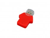 USB 3.0- флешка на 64 Гб в виде футболки, красный, размер 64Gb
