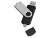 USB/micro USB-флешка на 16 Гб «Квебек OTG», черный, размер 16Gb