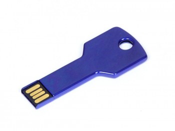 USB 2.0- флешка на 32 Гб в виде ключа, синий, размер 32Gb