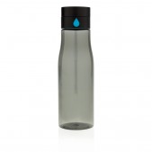Бутылка для воды Aqua из материала Tritan, черная