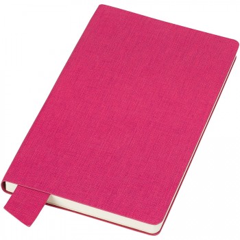 Бизнес-блокнот А5  'Provence', розовый , мягкая обложка, в клетку, розовый