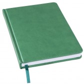 Ежедневник недатированный Bliss,  формат А5, в линейку, зеленый