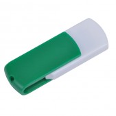 USB flash-карта 'Easy' (8Гб), зеленый, белый