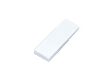 USB 2.0- флешка промо на 8 Гб в виде скрепки, белый, размер 8Gb