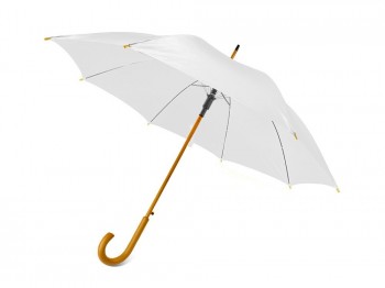Зонт-трость «Радуга», белый