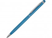 Ручка-стилус металлическая шариковая «Jucy», голубой