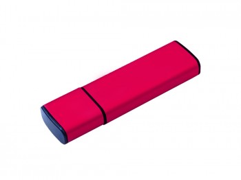 USB 2.0- флешка на 32 Гб «Snow» с колпачком, черный/красный, размер 32Gb