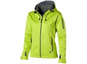 Куртка софтшел 'Match' женская, серый/светло-зеленый, размер XL