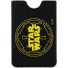 Чехол для карточки Star Wars, черный с желтым