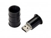 USB 2.0- флешка на 64 Гб «Бочка», черный, размер 64Gb