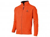 Куртка флисовая 'Nashville' мужская, черный/оранжевый, размер M