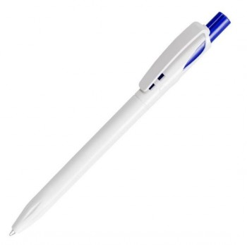 Ручка шариковая TWIN WHITE, белый, синий
