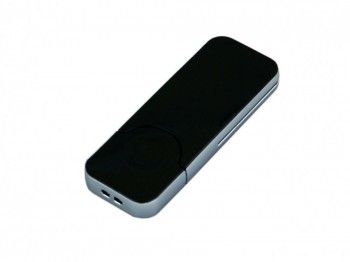 USB 2.0- флешка на 16 Гб в стиле I-phone, черный, размер 16Gb