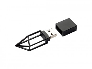 USB 2.0- флешка на 16 Гб «Геометрия», черный, размер 16Gb