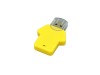 USB 2.0- флешка на 8 Гб в виде футболки, желтый, размер 8Gb