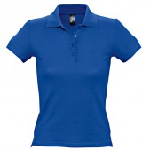 Рубашка поло женская PEOPLE 210, синий, размер L
