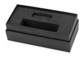Коробка с ложементом Smooth S для зарядного устройства и флешки, черный