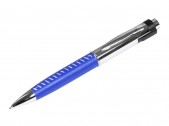 USB 2.0- флешка на 64 Гб в виде ручки с мини чипом, синий/серебристый, размер 64Gb
