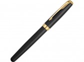 Ручка Паркер роллер «Sonnet Matte Black GT» в футляре, черный