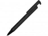 Ручка-подставка металлическая «Кипер Q», черный