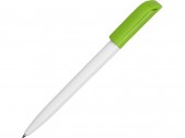 Ручка пластиковая шариковая «Миллениум Color CLP», зеленое яблоко/белый