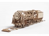 3D-ПАЗЛ UGEARS «Поезд», натуральный