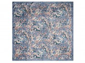 Шелковый платок Etincelle, серо-голубой