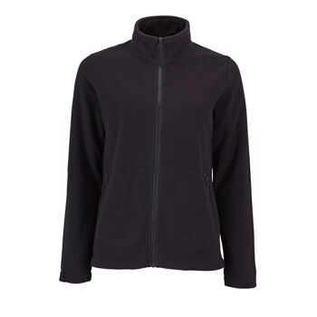 Толстовка женская флисовая NORMAN WOMEN 220, черный, размер L