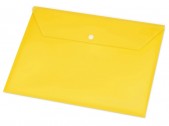 Папка-конверт А4, желтый