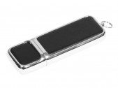 USB 2.0- флешка на 64 Гб компактной формы, черный/серебристый, размер 64Gb