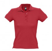 Рубашка поло женская PEOPLE 210, красный, размер S