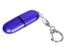 USB 2.0- флешка промо на 32 Гб каплевидной формы, синий, размер 32Gb