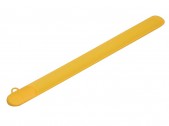 USB 2.0- флешка на 32 Гб в виде браслета, желтый, размер 32Gb
