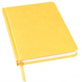 Ежедневник недатированный Bliss,  формат А5, в линейку, желтый