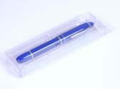 USB 2.0- флешка на 32 Гб в виде ручки с мини чипом, синий, размер 32Gb