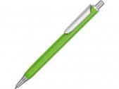 Ручка металлическая шариковая трехгранная «Riddle», зеленое яблоко
